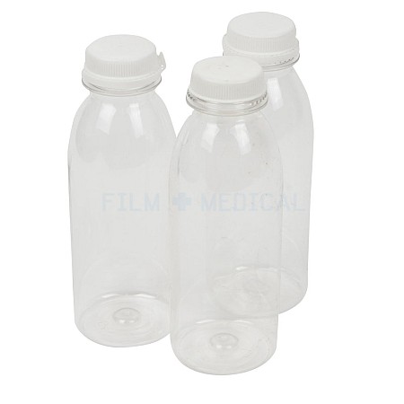 Clear Plastic Chemical Bottles Medium Priced Individually 